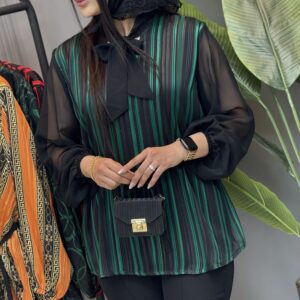 شومیز حریر لمه